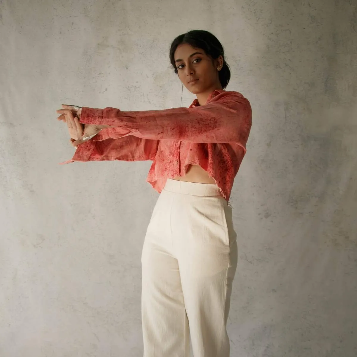 Blush | Crop Shirt
