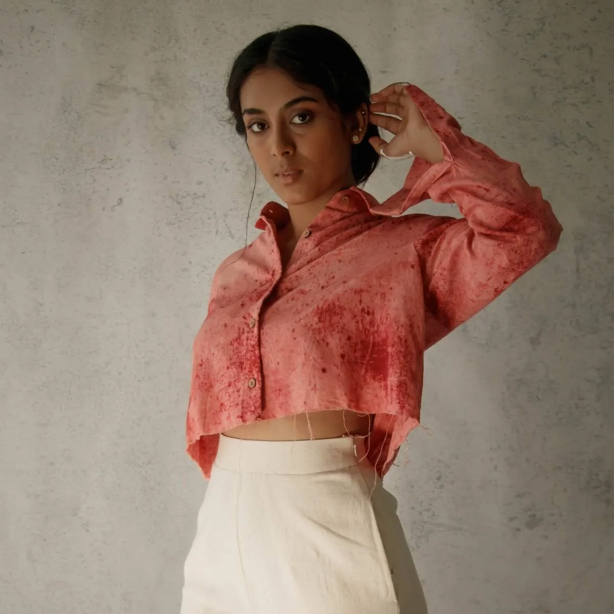 Blush | Crop Shirt