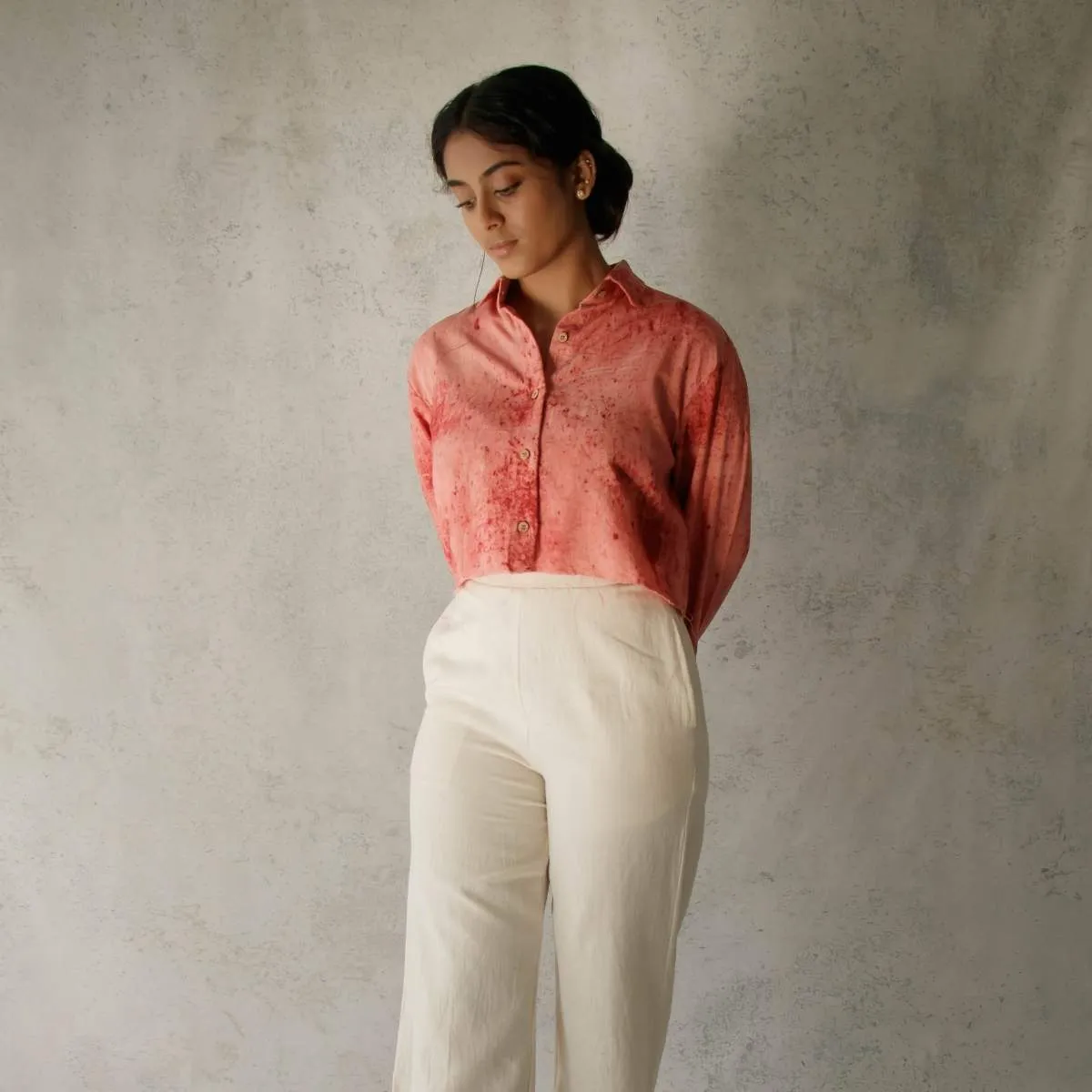 Blush | Crop Shirt
