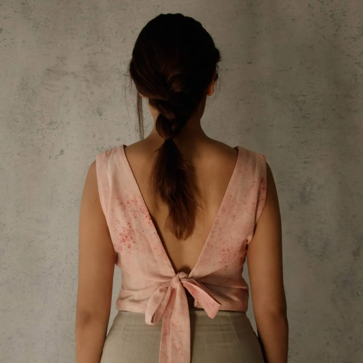 Blush | Tie-Back Top