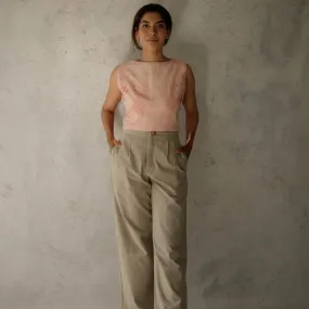 Blush | Tie-Back Top
