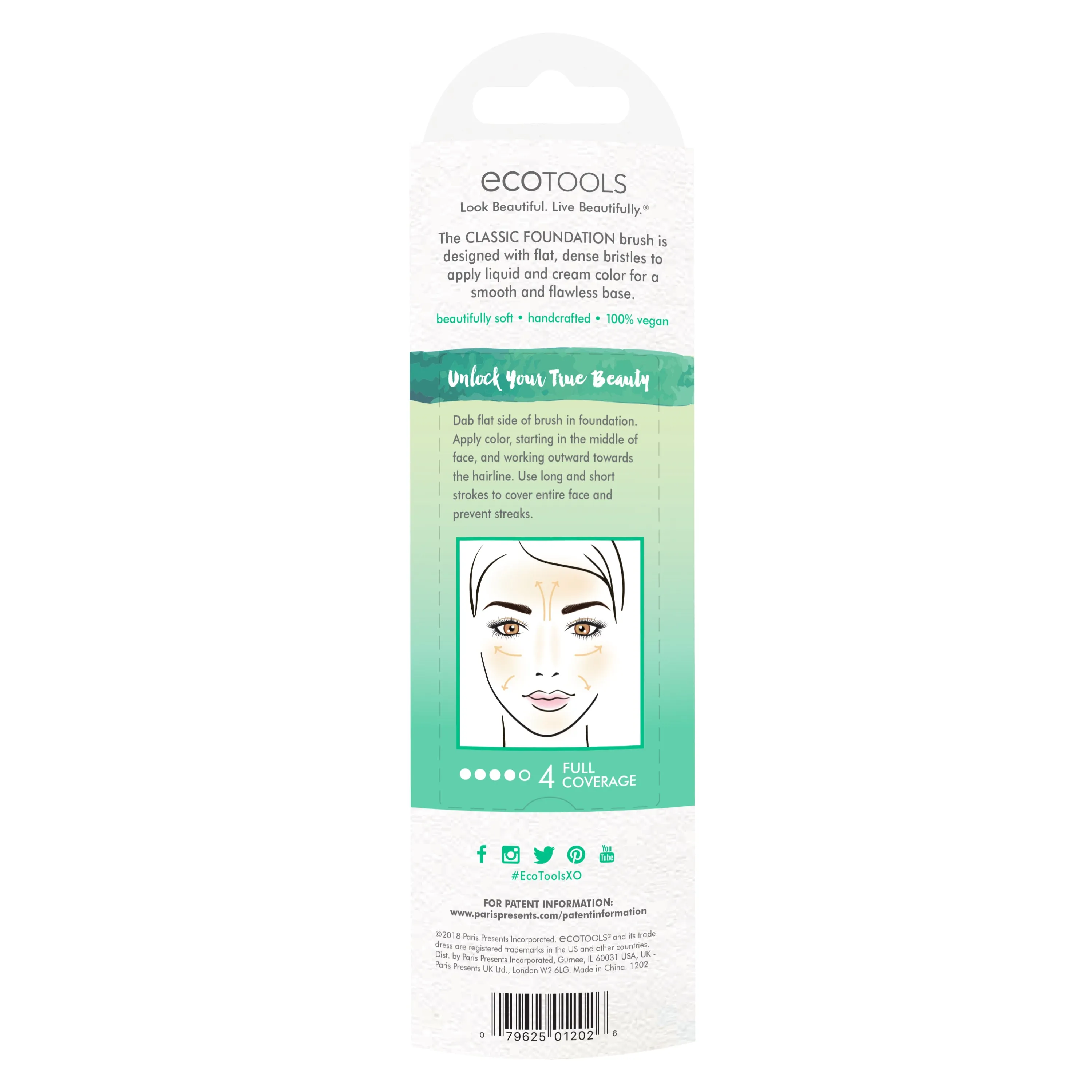 ECOTOOLS Classic Foundation Brush