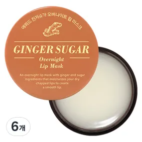 Etude House Ginger Sugar Overnight Lip Mask 23g, 1 piece, 6 pack