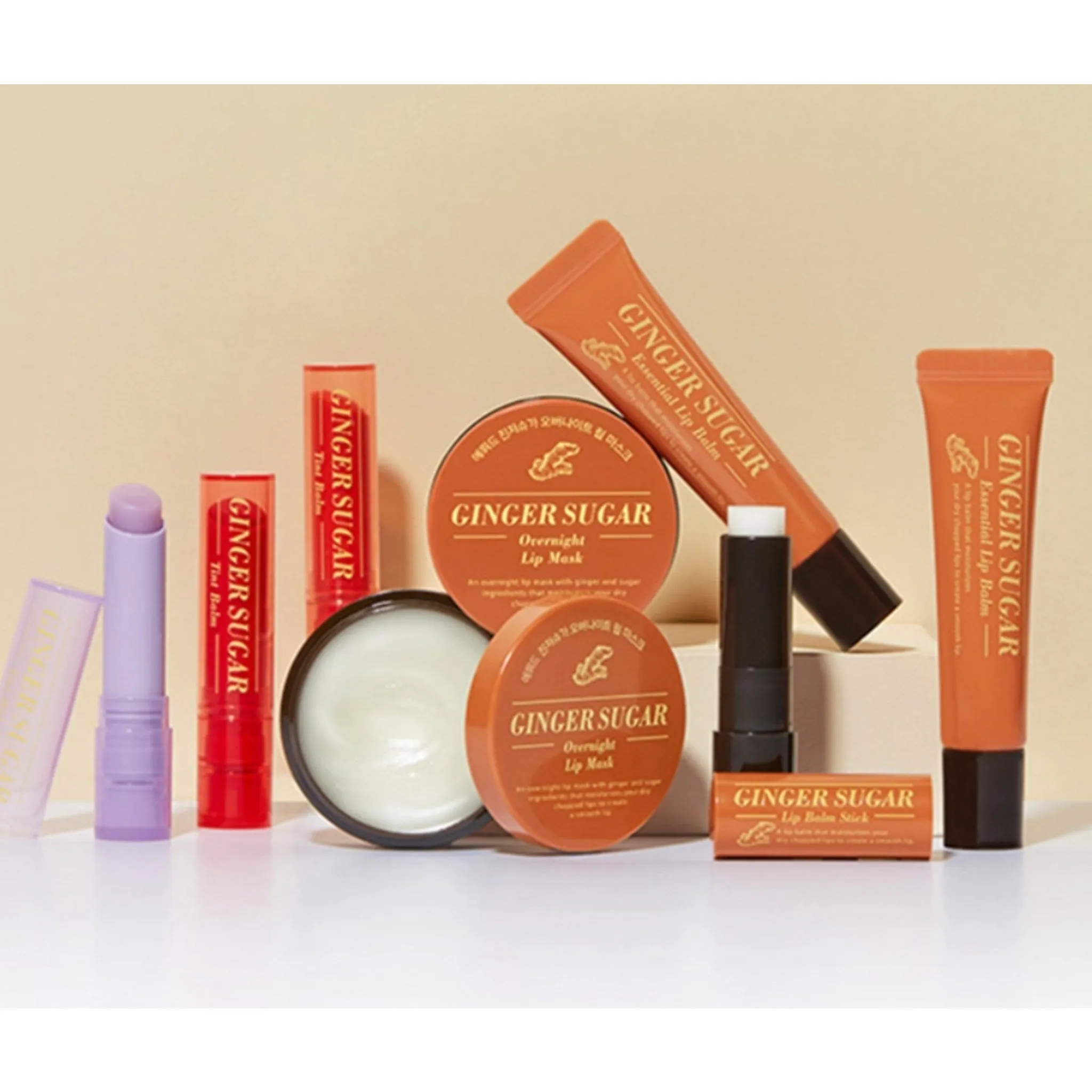 Etude House Ginger Sugar Overnight Lip Mask 23g, 1 piece, 6 pack