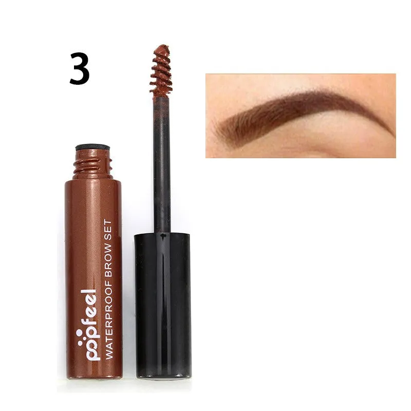 Eye Brow Gel Coffee Black Brown Paint Eyebrows Gel Waterproof