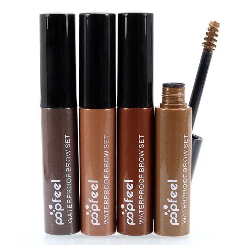 Eye Brow Gel Coffee Black Brown Paint Eyebrows Gel Waterproof