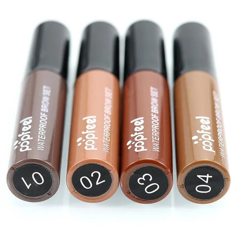 Eye Brow Gel Coffee Black Brown Paint Eyebrows Gel Waterproof