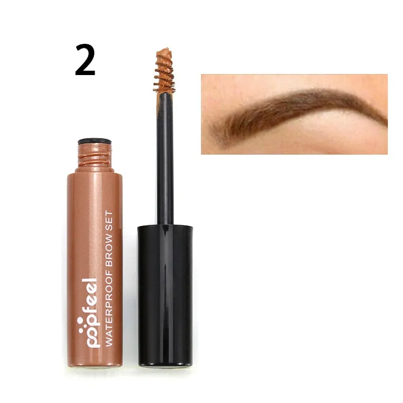 Eye Brow Gel Coffee Black Brown Paint Eyebrows Gel Waterproof