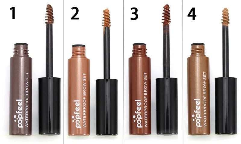Eye Brow Gel Coffee Black Brown Paint Eyebrows Gel Waterproof