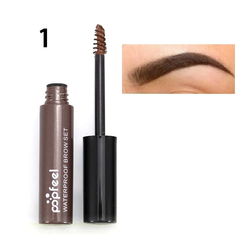 Eye Brow Gel Coffee Black Brown Paint Eyebrows Gel Waterproof