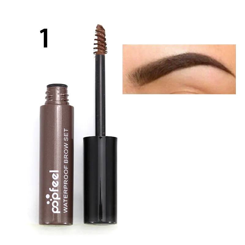 Eye Brow Gel Coffee Black Brown Paint Eyebrows Gel Waterproof
