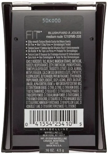 Maybelline Fit Me! Blush, Medium Nude, 4.5g