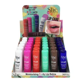 Moisturizing Fruity Lip Balms  (36 units)