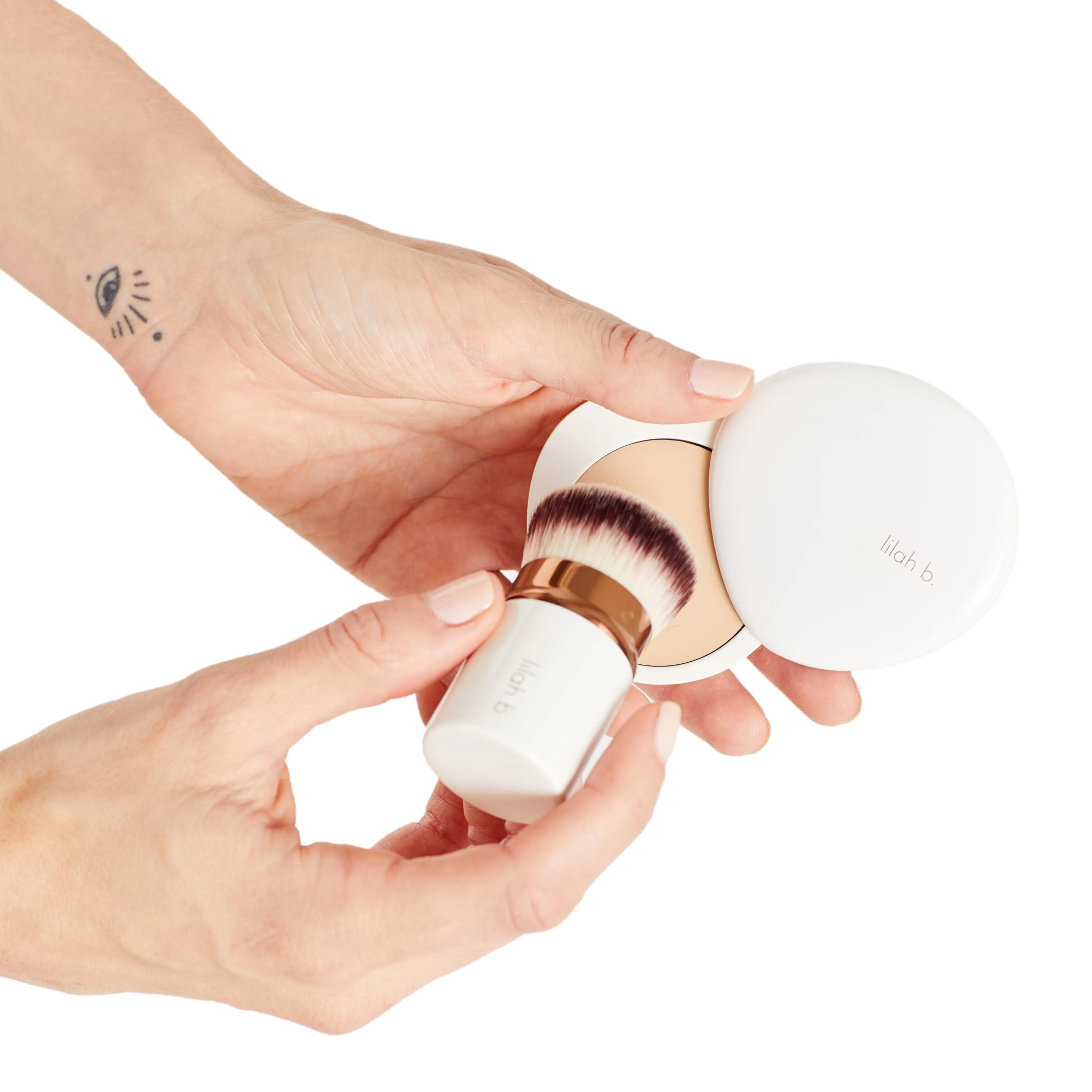 Retractable Brush #6-Crème Foundation Brush