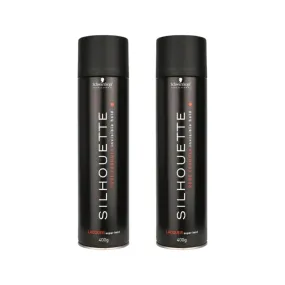Schwarzkopf Silhouette Super Hold Lacquer 400g Duo