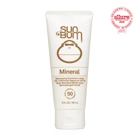 SUN BUM SPF 50 Mineral Sunscreen Lotion 3.0 Ounce