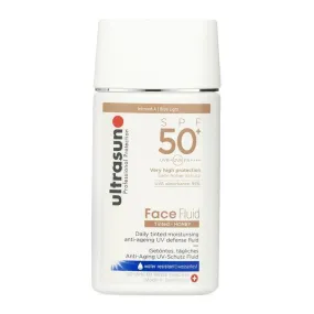 Ultrasun Face Fluid SPF 50  Tinted Honey