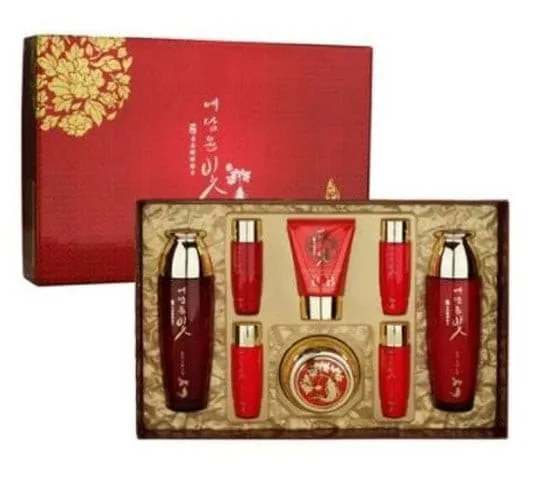 YE DAM YUN BIT RED GINSENG JIN YUL Women Skincare 4pcs Set